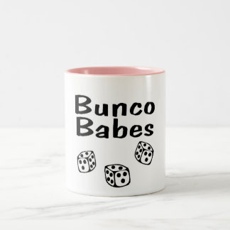Bunco Babes Two-Tone Coffee Mug