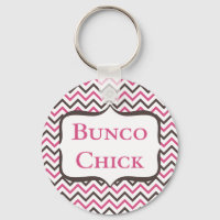 Bunco Chick With Chevron Design
