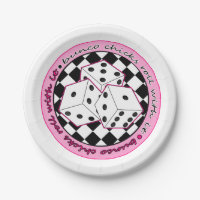 Bunco Chicks Roll With It - Pink
