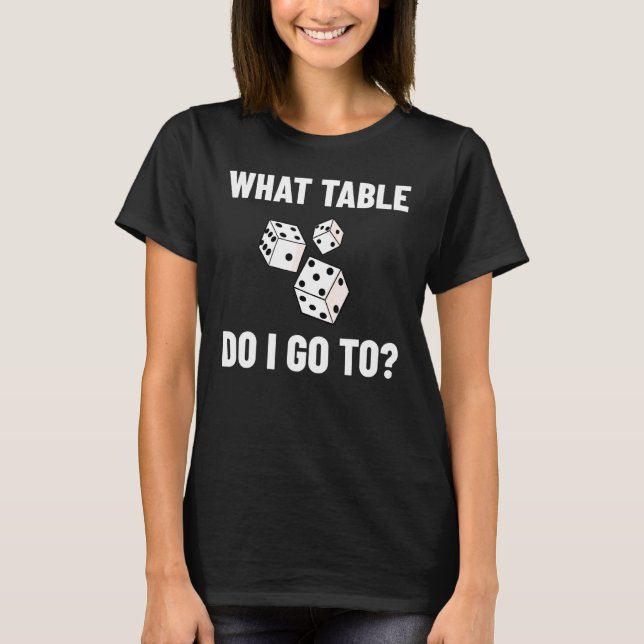 Bunco Dice Game Rules Night Party 2 T-Shirt (Front)
