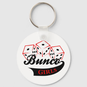 Bunco Girls Key Ring