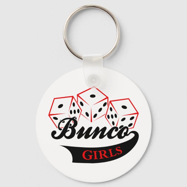 Bunco Girls Key Ring (Front)