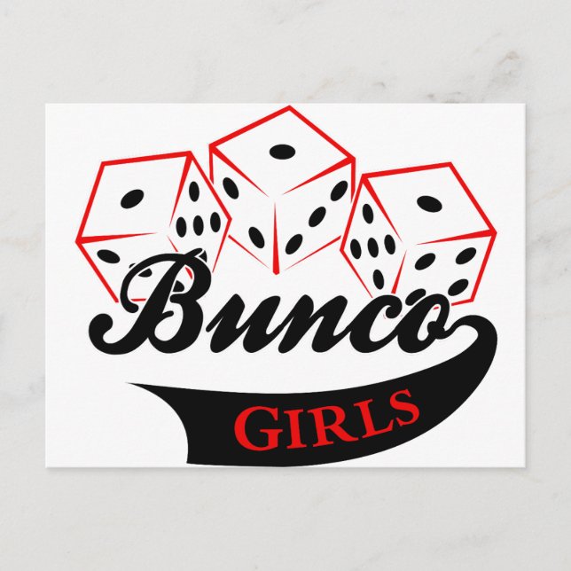 Bunco Girls Postcard (Front)