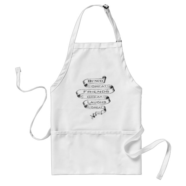 Bunco Great Friends Standard Apron (Front)