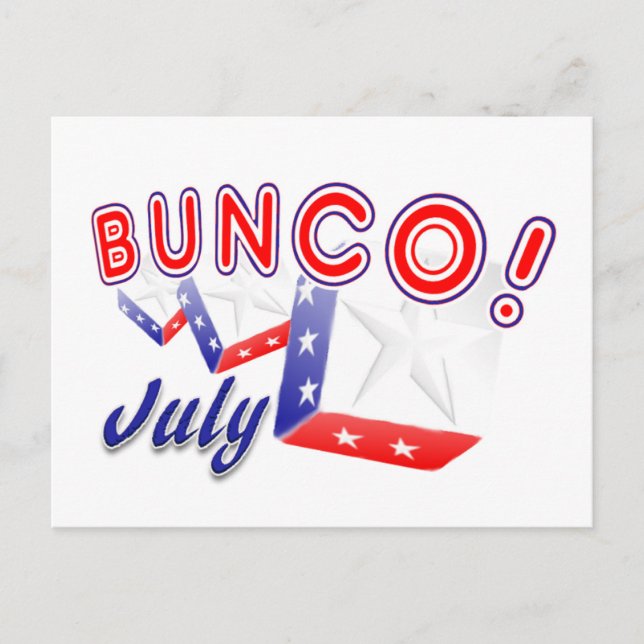 bunco july postcard (Front)