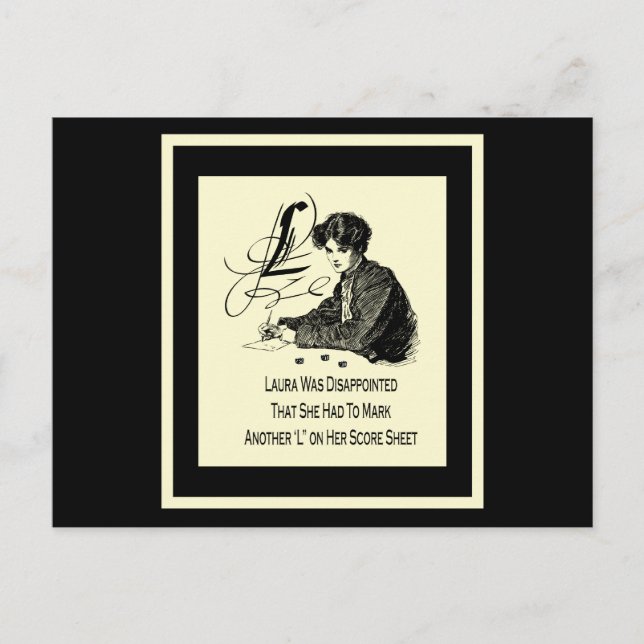 Bunco Loser Postcard (Front)