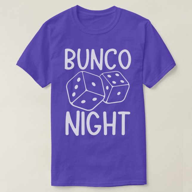 Bunco Night T-Shirt (Design Front)