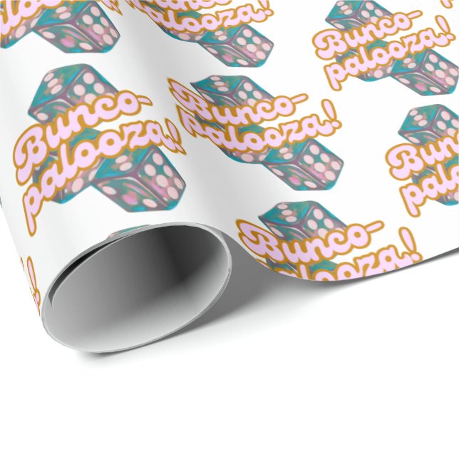 Bunco-palooza wrapping paper (Roll Corner)