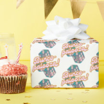 Bunco-palooza wrapping paper