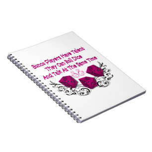 Bunco Players Note Keeping Notebook
