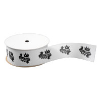 Bunco Queen Crown and Dice Ribbon