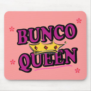 Bunco queen mouse pad