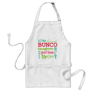 Bunco Subway Art Design By Artinspired Standard Apron