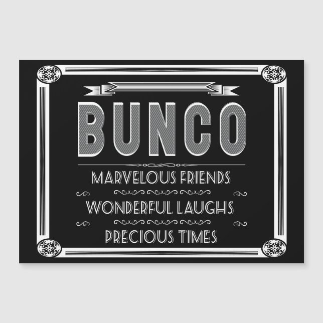 Bunco Vintage Typography (Front)