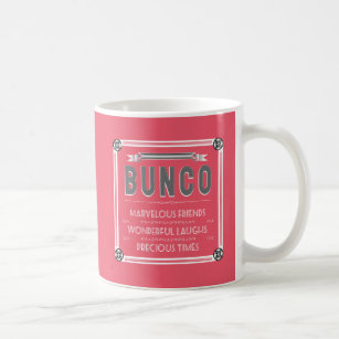 Bunco Vintage Typography Coffee Mug