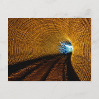Bund Tourist Tunnel Postcard