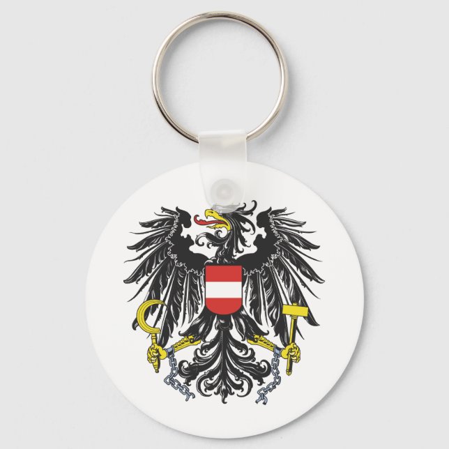 Bundesadler Österreich Key Ring (Front)