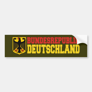 Bundesrepublik Deutschland Bumper Sticker