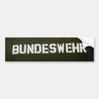 Bundeswehr Bumper Sticker