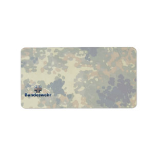 Bundeswehr Emblem Label