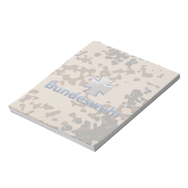 Bundeswehr Emblem Notepad (Rotated)