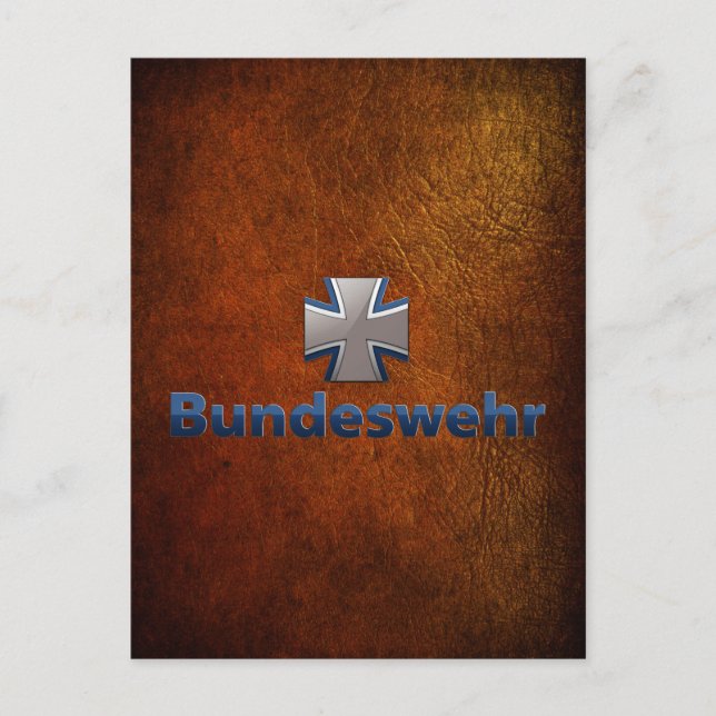 Bundeswehr Emblem Postcard (Front)