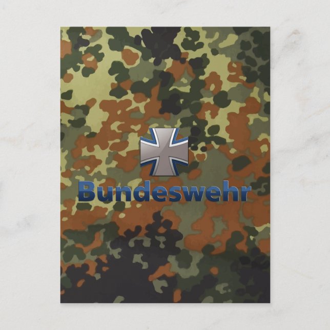 Bundeswehr Emblem Postcard (Front)