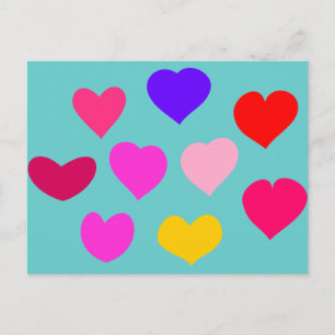 Bundle of Hearts Postcard