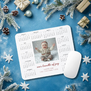 Bundle of Joy Calendar Mouse Pad