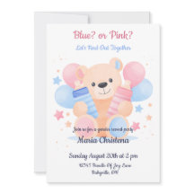 Bundle of Joy Gender Reveal Teddy Bear