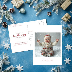 Bundle of Joy Holiday Postcard