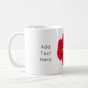 Bundle of Red Carnation Flowers Coffee Mug
