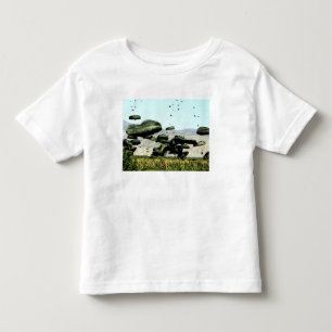 Bundles of food and water are air delivered toddler T-Shirt