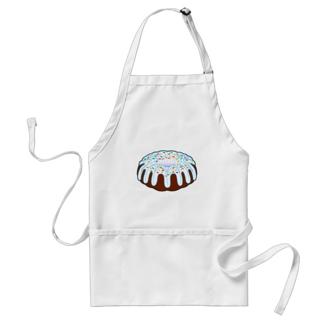 Bundt Cake with Sprinkles Standard Apron (Front)