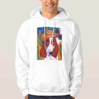 Bungalowart.com Desert Hound Hooded Sweatshirt