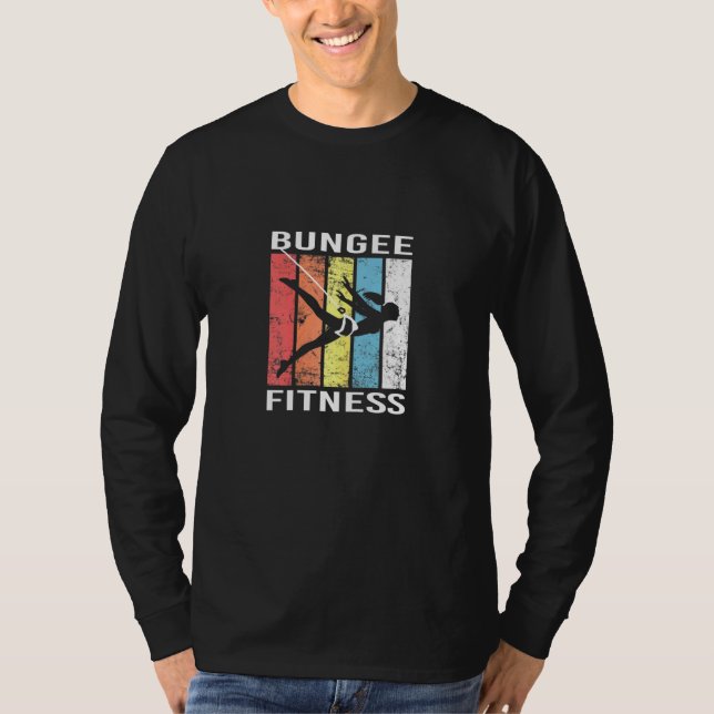 Bungee Fitness Training Fly Sling Workout Equipmen T-Shirt (Front)