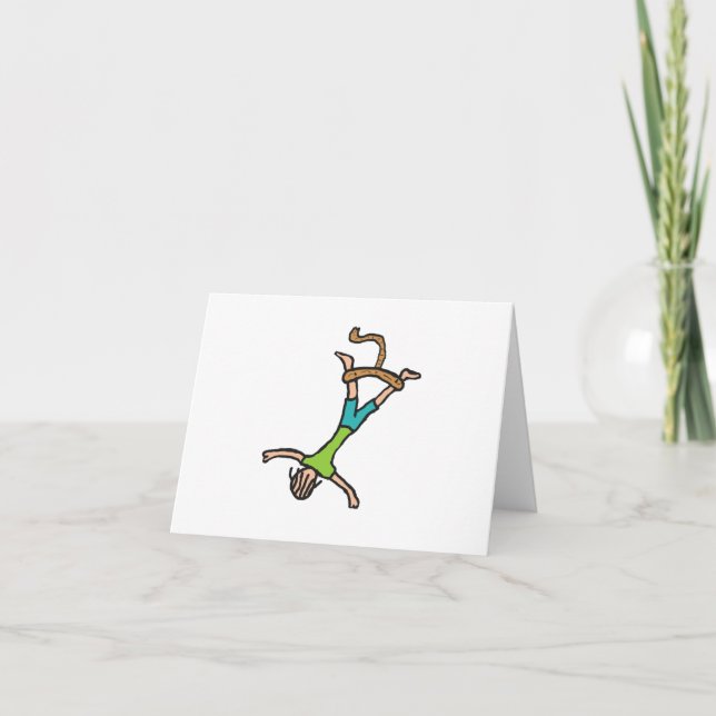 Bungee Jumping Card (Front)