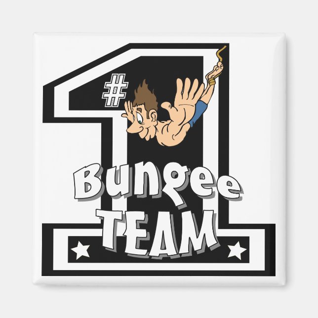 Bungee Team Magnet (Front)