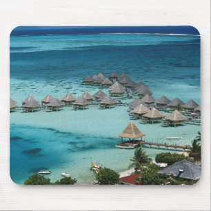 Bunglows of Beachcomber Hotel Mouse Pad