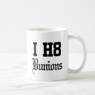 bunions coffee mug