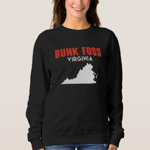 Bunk Foss Washington USA State America Travel Wash Sweatshirt