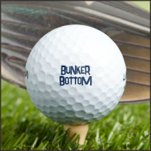 Bunker Bottom, Wobbly Blue Lettering