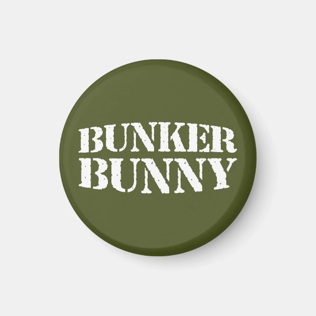 BUNKER BUNNY MAGNET (Front)