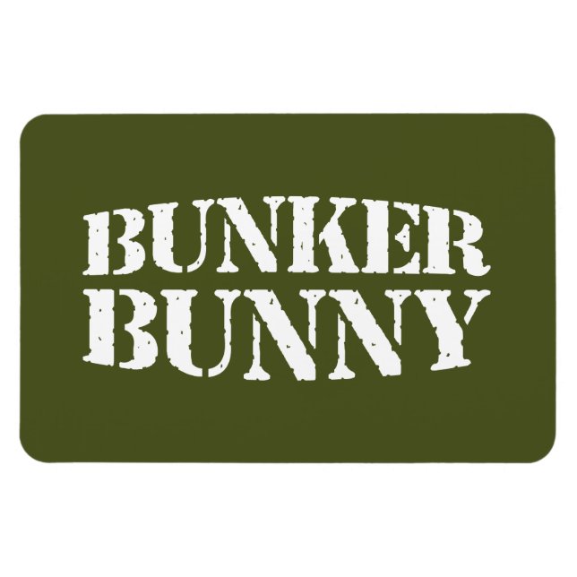 BUNKER BUNNY MAGNET (Horizontal)