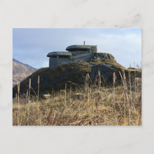 Bunker Hill, Dutch Harbour, Alaska Postcard