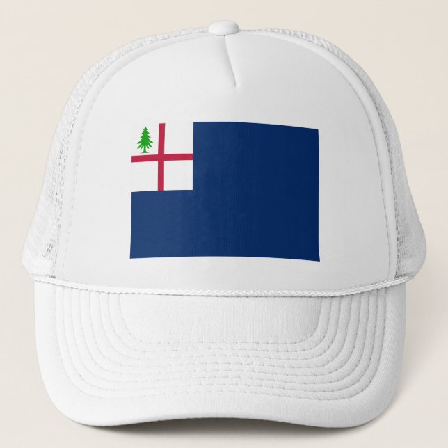 Bunker Hill Flag Trucker Hat (Front)