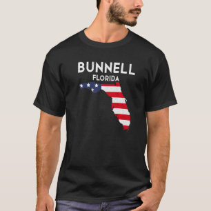 Bunnell Florida USA State America Travel Floridian T-Shirt