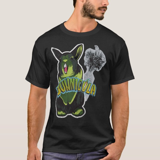 Bunnicula Baseball ¾ Sleeve T-Shirt (Front)