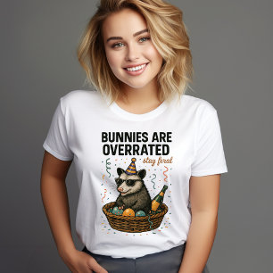 Bunnies Are Overrated Stay Feral T-Shirt