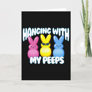 Bunnies Easter Hangin With My Bunnies Sugary Team Card